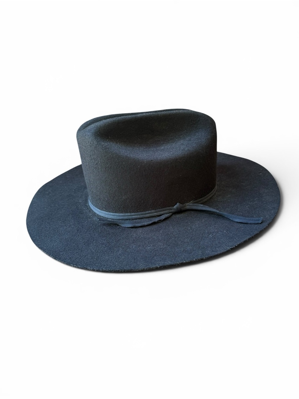Vintage Bradford Western by Resistol Youth Black Felt Cowboy Hat